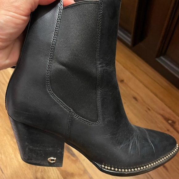 Coach booties size 7 - Picture 2 of 4